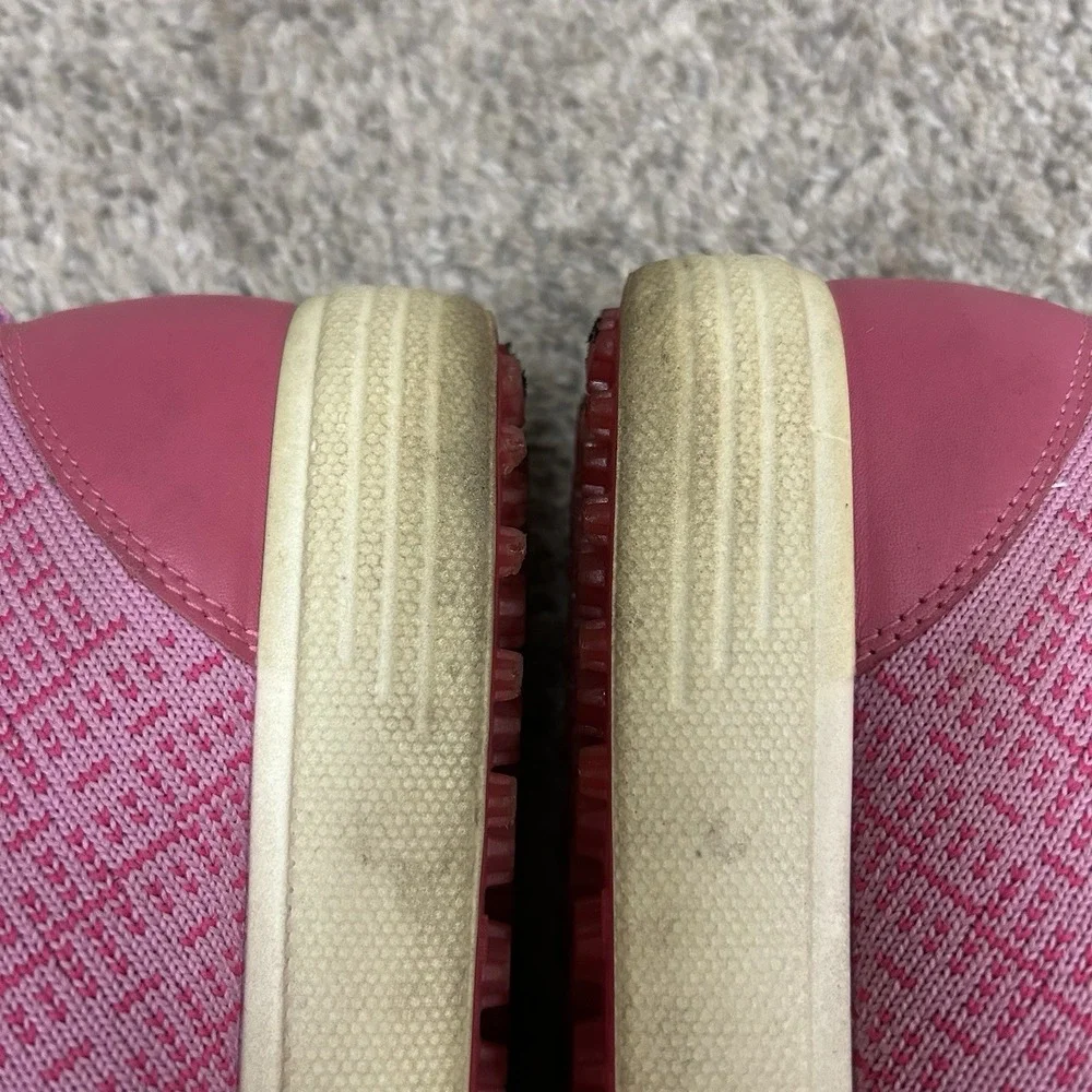 ECCO Hydromax Golf Shoes Women's 8-8.5‎ US 39 EUR Pink Extra Width Rubber Spikes